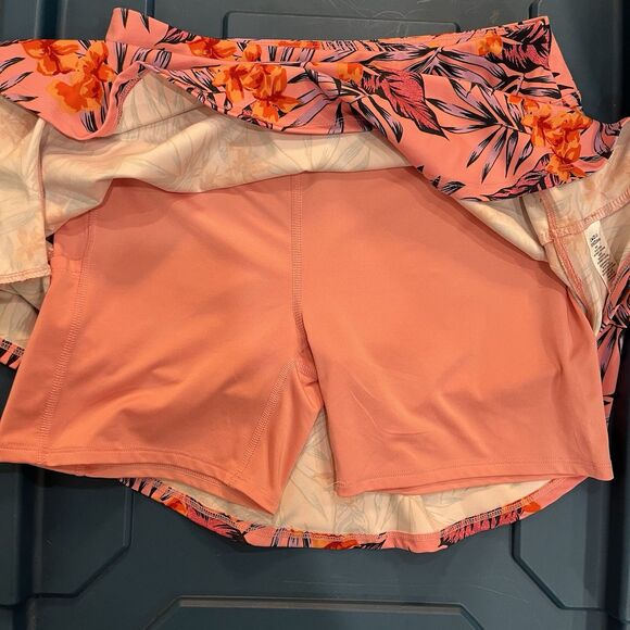 Tommy Bahama Women’s Pink Tropical Print Golf Skort Size Small - Picture 5 of 5